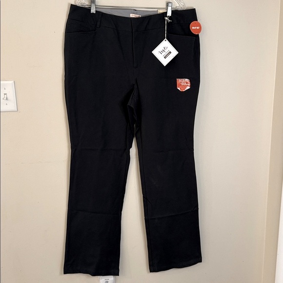 Dockers Women Metro Ultra Stretch Chino Navy Trousers pants comfy plus size 16W - Picture 1 of 12